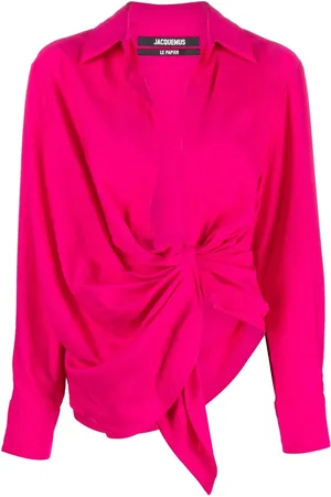 Jacquemus Knot-detail long-sleeve shirt
