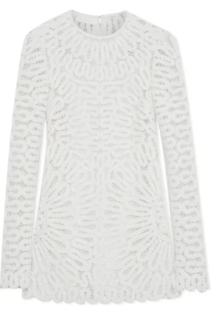Simkhai Mccall cage crochet mini dress