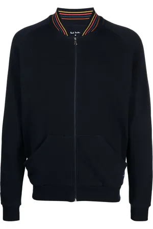 Paul Smith Stripe-detail cotton jacket