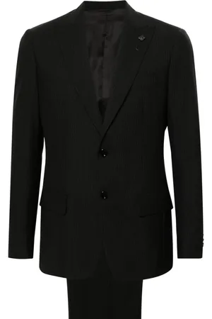 LARDINI Pinstriped single-breasted suit