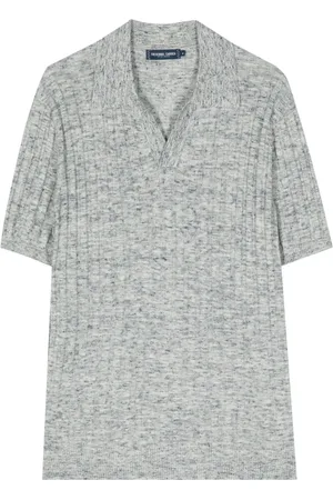 Frescobol Carioca Rino space-dye knitted polo short