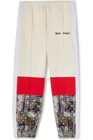Palm Angels Colour-block logo-print track pants