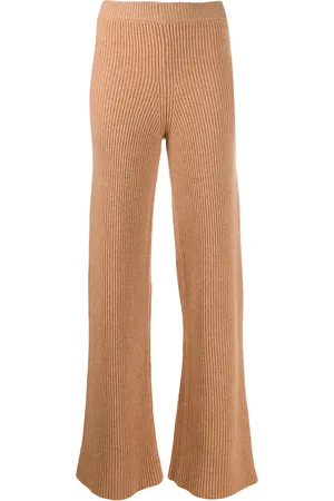 Cashmere In Love Ribbed flared Cortina trousers