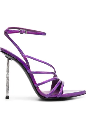 LE SILLA Bella 120mm patent-leather sandals
