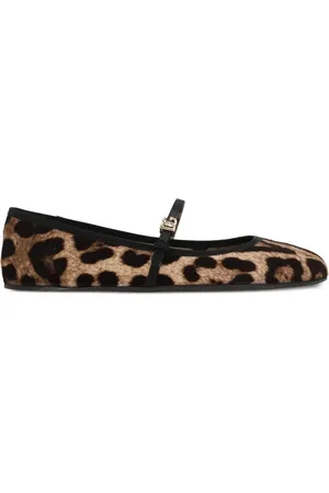 Dolce & Gabbana Logo-buckle ballerinas