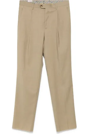 Etro Pleat-detailing wool trousers