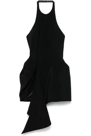 MUGLER Asymmetric tailoring mini dress
