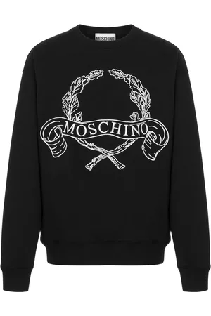 Moschino Logo-embroidered sweatshirt