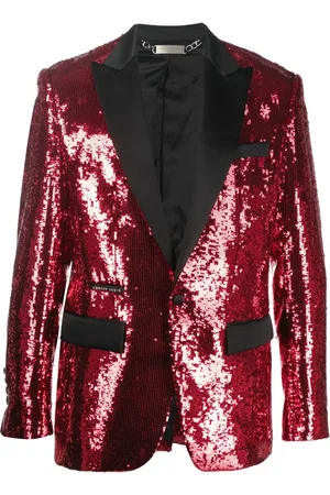 Philipp Plein Sequin single-breasted blazer