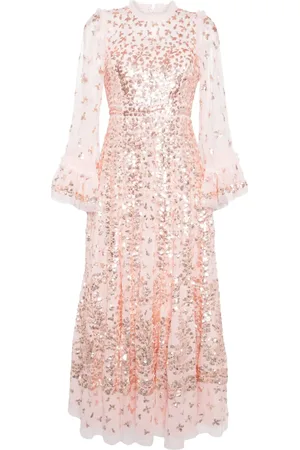 Needle & Thread Fern Ankle Gown