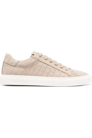 HIDE&JACK Crocodile-effect low-top sneakers