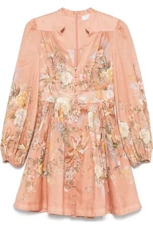 ZIMMERMANN Tallow Plunge mini dress