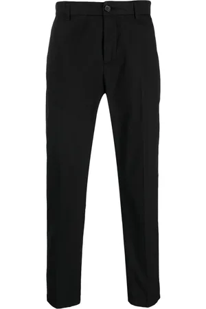 DEPARTMENT 5 Logo-patch straight-leg trousers