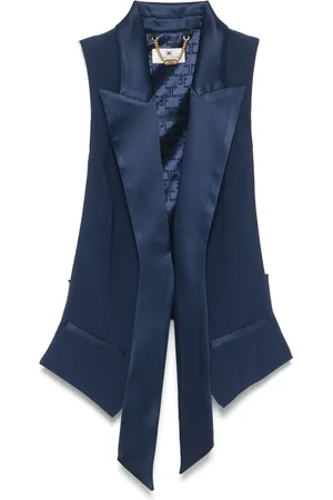 Elisabetta Franchi Crepe tuxedo waistcoat