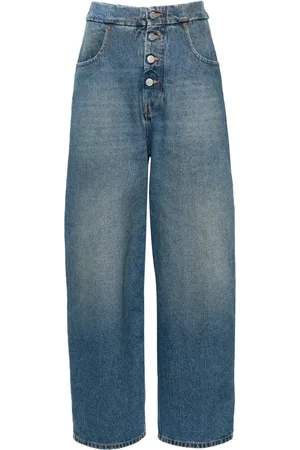 Maison Margiela High-rise wide-leg jeans