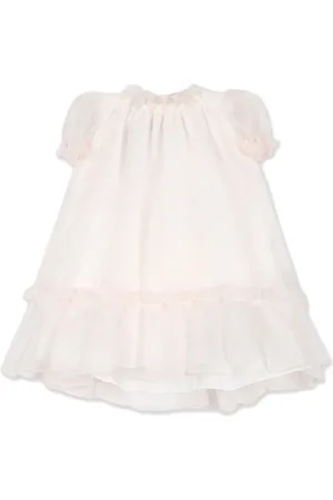 LA STUPENDERIA Irene floral-embroidered dress