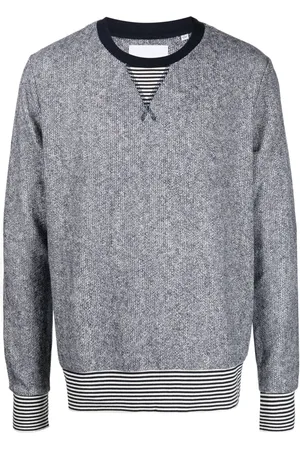 PRIVATE STOCK The Trajan stripe-detail jumper