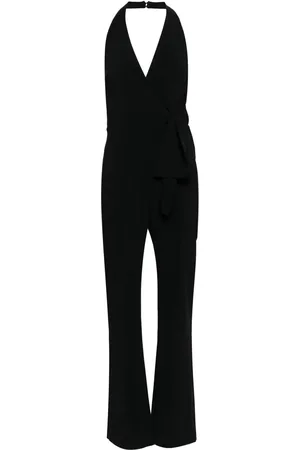 Pinko Knot-detail halterneck jumpsuit