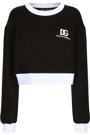Dolce & Gabbana Logo-print cotton-blend sweatshirt