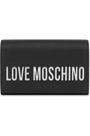 Moschino Logo-lettering cross body bag