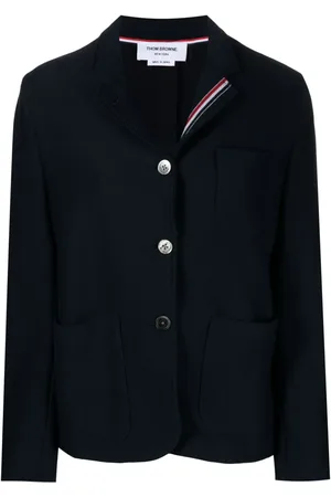 Thom Browne RWB-tab jersey blazer