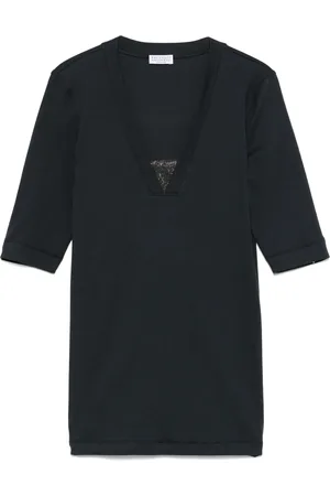 Brunello Cucinelli Monili-detail T-shirt