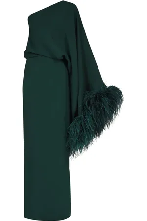 ‎Taller Marmo‎ Feathered Eternity maxi dress