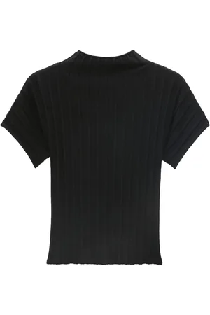 Filippa K Ribbed-knit mock neck top