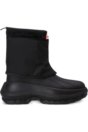 Kenzo X Hunter logo-patch boots