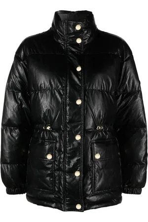 Michael Kors Faux-leather puffer jacket