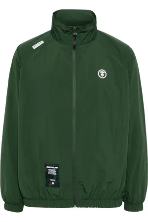 A Bathing Ape Logo-patch jacket