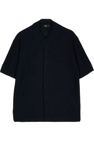 MAN ON THE BOON. Short sleeved cotton-blend cardigan