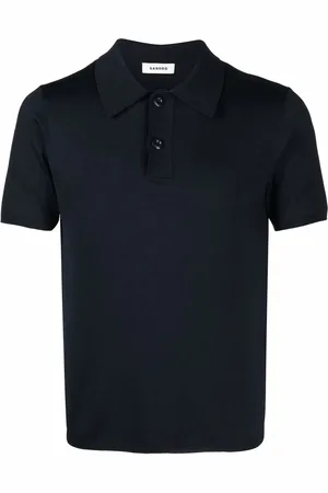 Sandro Short-sleeve pointed-collar polo shirt