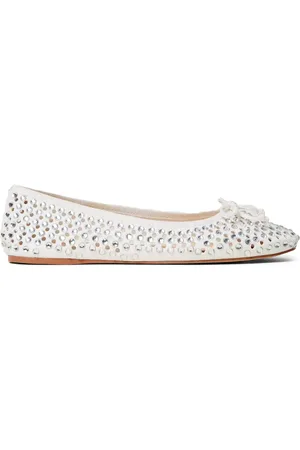 Twin-Set Rhinestone-embellished ballet flats