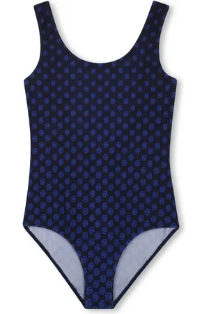HUGO BOSS Monogram-print swimsuit