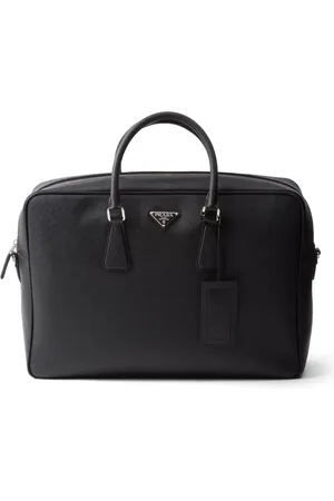 Prada Saffiano-leather briefcase