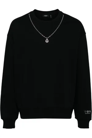 FIVE CM Chain detail sweatshirt