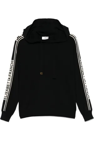 Elisabetta Franchi Contrast-band hoodie