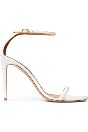 Ralph Lauren Krystina 100mm leather sandals