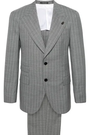 GABRIELE PASINI Virgin wool double-breasted suit