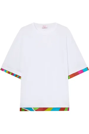 Puccini Iride-print cotton T-shirt