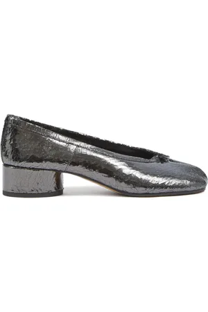 Maison Margiela Tabi 30mm leather ballerina shoes