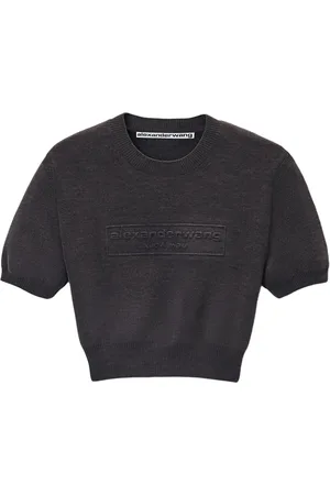 Alexander Wang Logo-embossed T-shirt