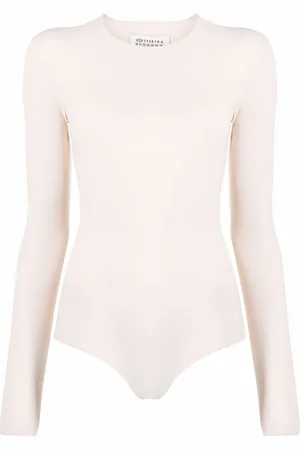 Maison Margiela Round-neck jersey bodysuit