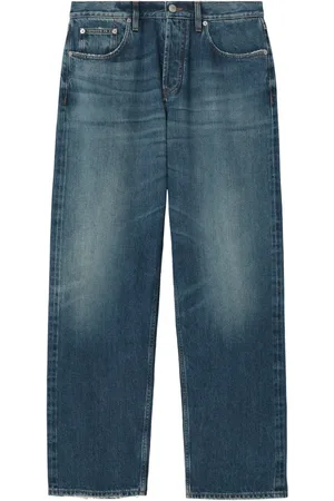 Burberry Mid-rise wide-leg jeans