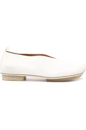 UMA WANG Leather ballerina shoes