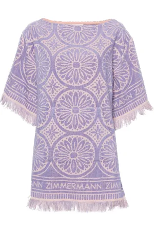 ZIMMERMANN Hallday towelling mini dress