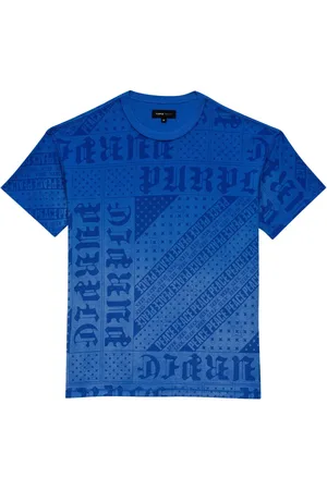 Purple Brand Logo-print cotton T-shirt
