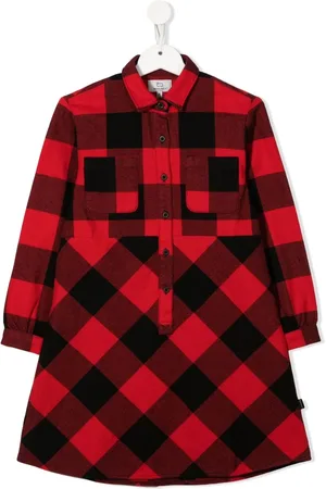 Woolrich Organic-cotton check dress