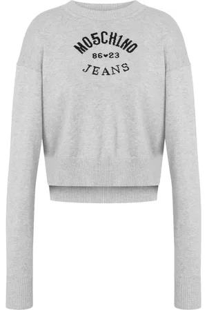 Moschino Logo-intarsia jumper